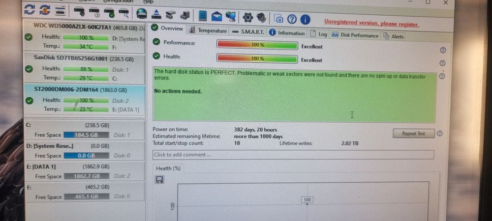Hdd seagate 2 tb