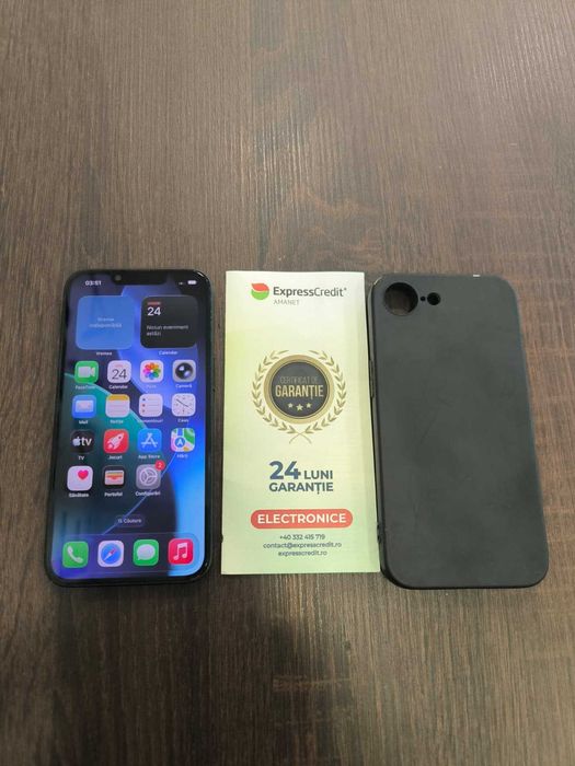 iPhone 16e 128Gb 98% sanatate baterie (AG24 Harlau B.45905) - Garantie 2 ani!