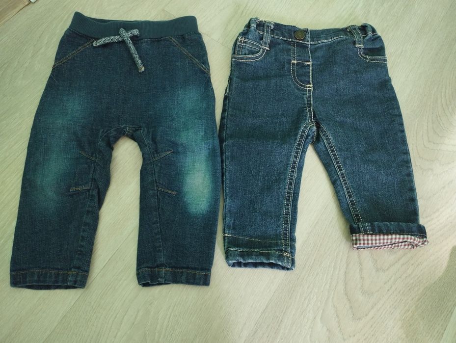 Бебешки детски  дрехи дънки