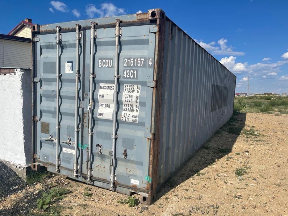 Контейнера 40 футовые ЖД(СТАНДАРТ) 2,6 GP Идеальном Состоянии ТЕМИРТАУ