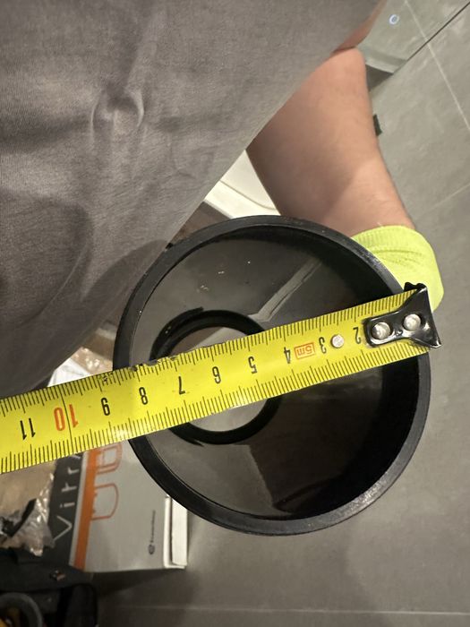 Патрубок для инсталляции 22 см длина диаметр 90