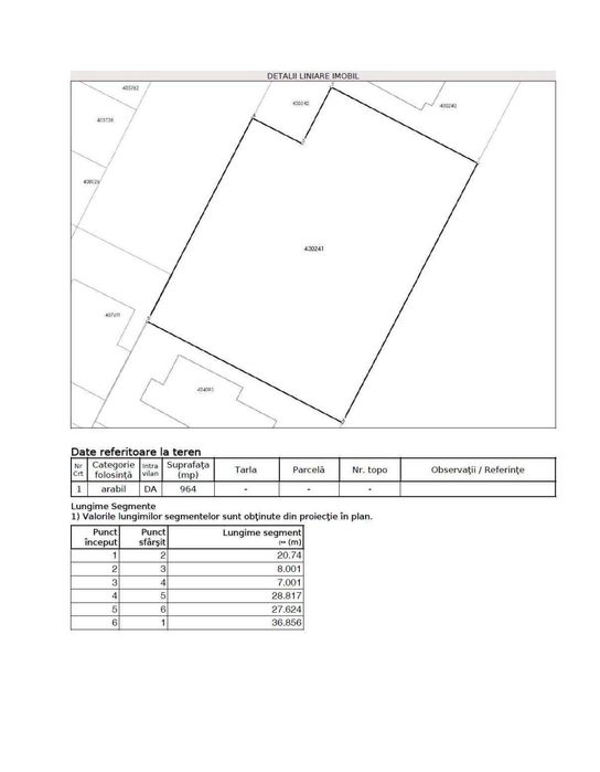 Teren str Tudor Arghezi Timisoara