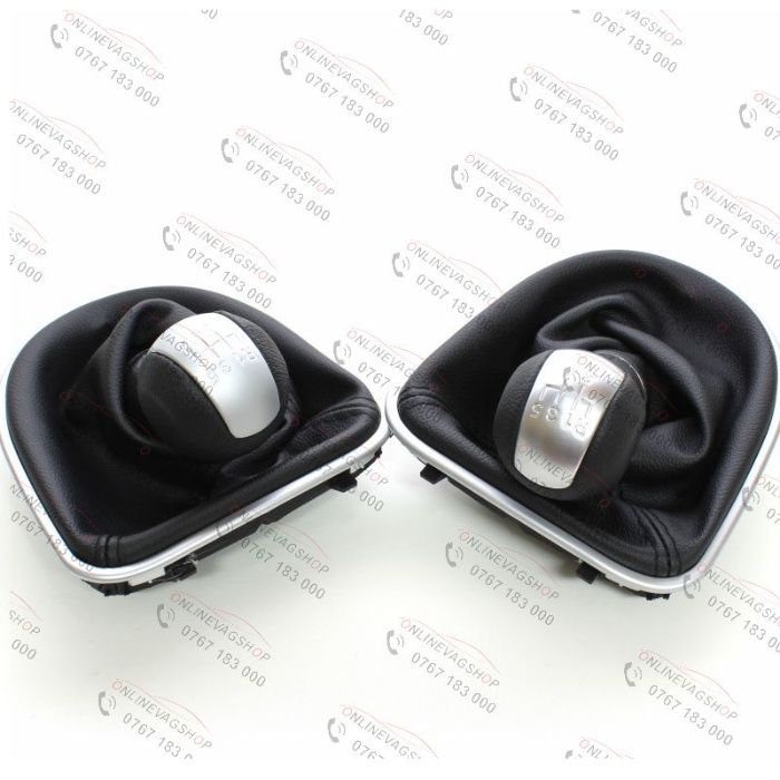 Nuca piele cu manson schimbator 5-6 viteze Seat Leon 1P, Altea, Toledo