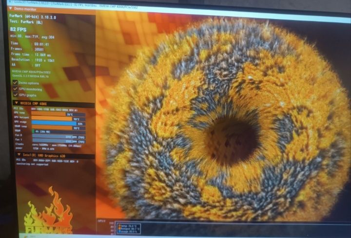 Распаянный cmp 40 hxаналог  rtx 2070