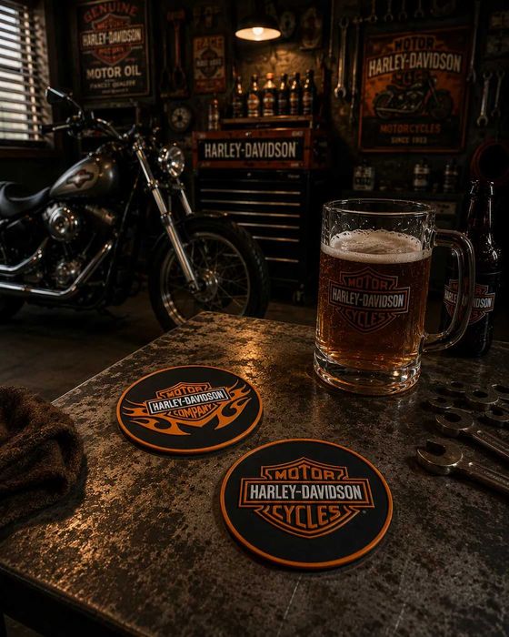 Harley Davidson Suport Pahare / Coasters