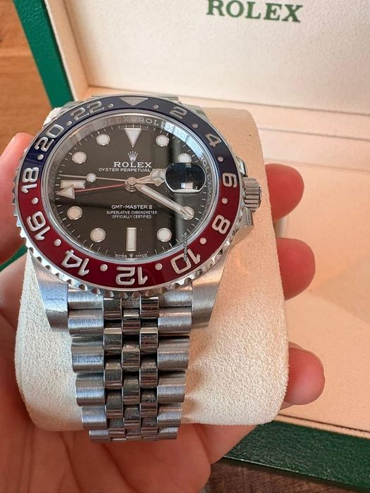 Ceasul automat 40 mm GMT  luxury bedel ceramic,nou,cutie+certificat