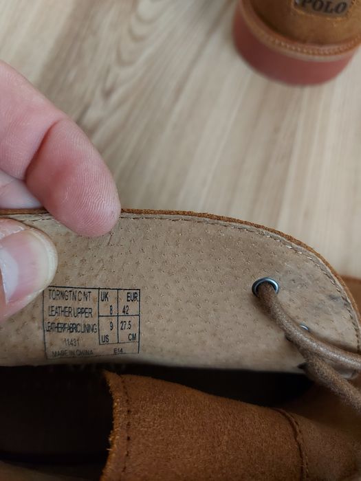 Мъжки  боти ralph lauren