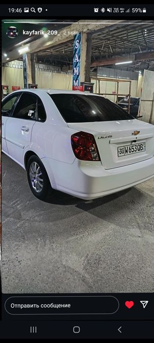 Тезликда Жентра  Chevrolet мошина люкс сотувда