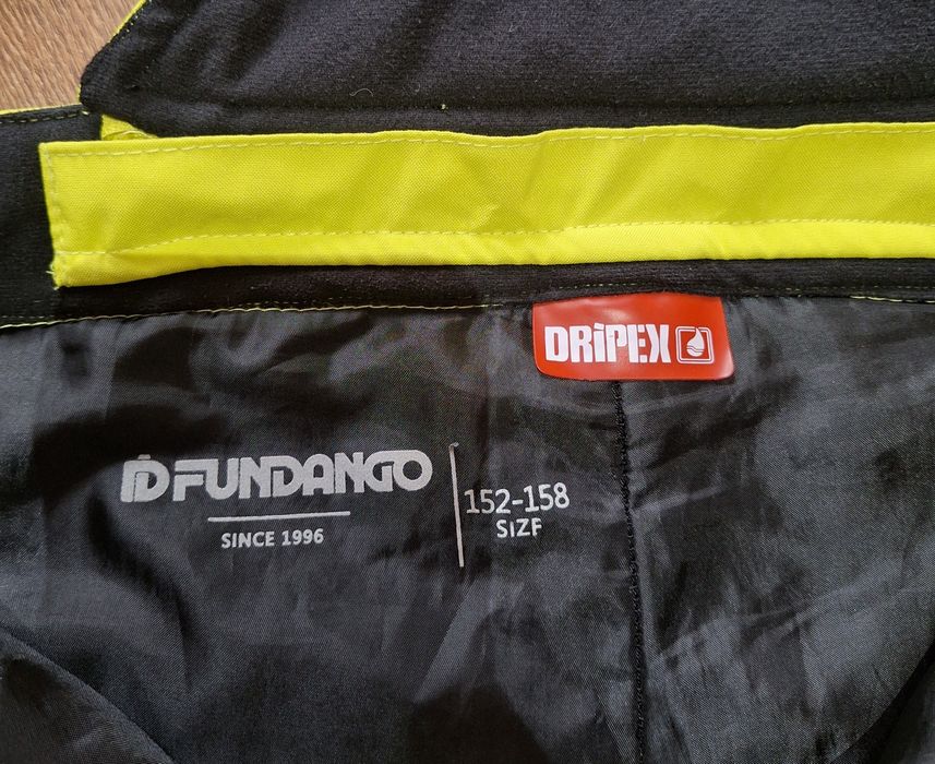 Pantaloni schi ski FUNDANGO 152-158