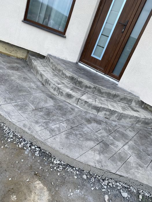 Beton amprentat si elicopterizat