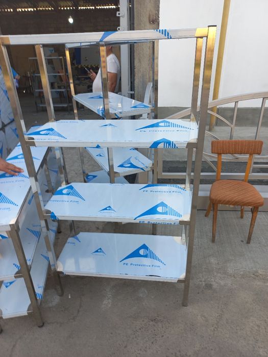 Стеллаж из нержавейка stellaj