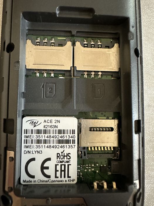 Корпус телефон itel