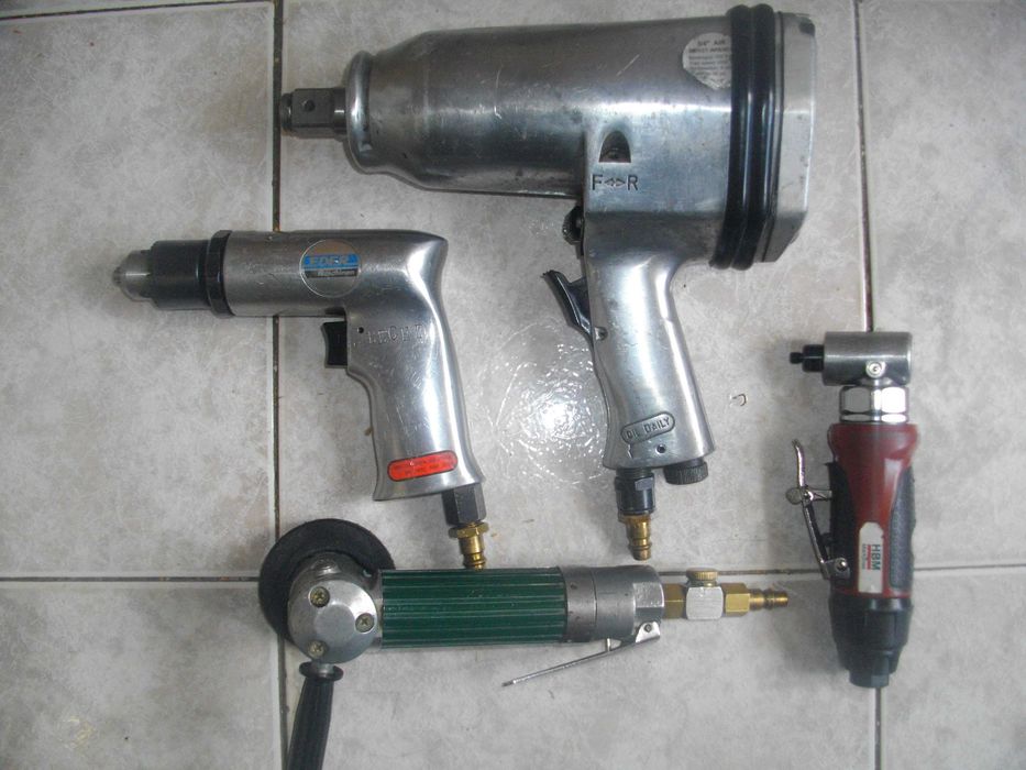 Пневматични:3/4 Ударен Гайковерт /Мини Ексцентър Виброшлайф/ Бормашина