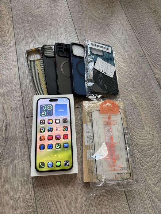 iPhone 15 Pro Max 256GB Blue Titanium