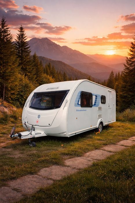 Rulota 2012 (2 zone) 1268 Kg, Off Camping, Boiler Gaz, Baterie 12v, Dus, Swift Sprite Foarte usoara