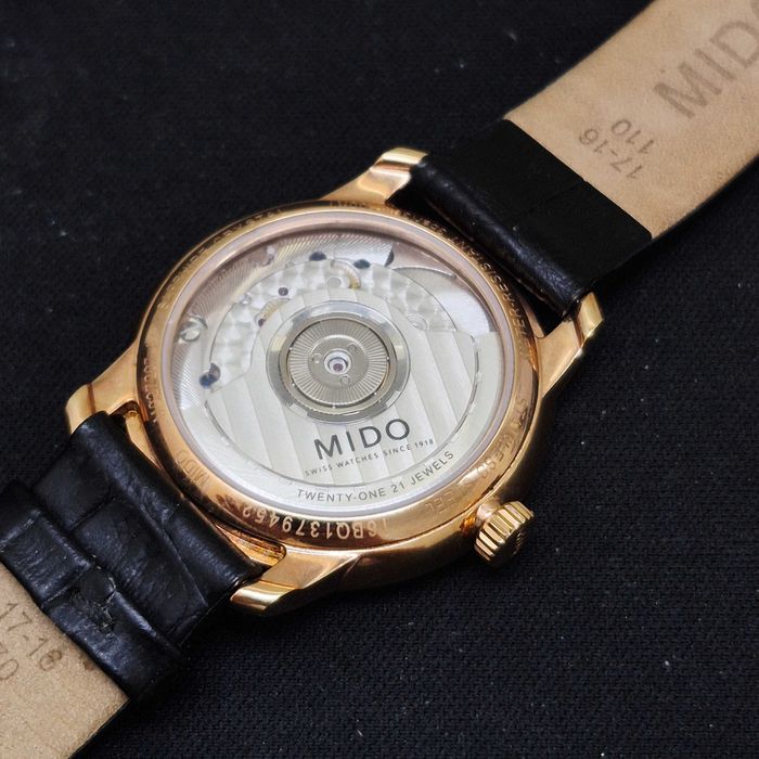 Ceas Mido, Baroncelli 39 mm Automatic Zeus Amanet Militari 35073