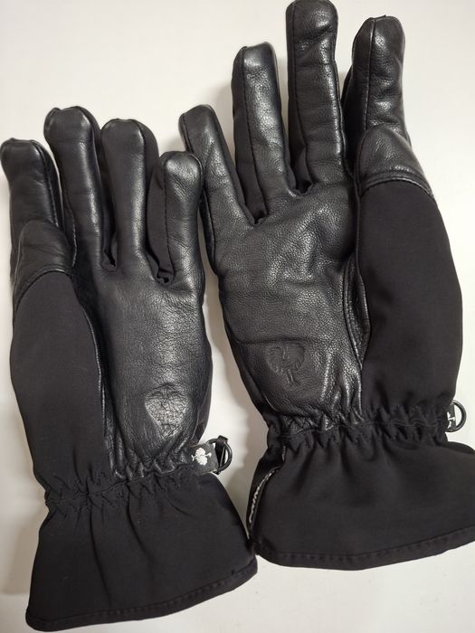 Зимни кожени ръкавици Strauss като нови