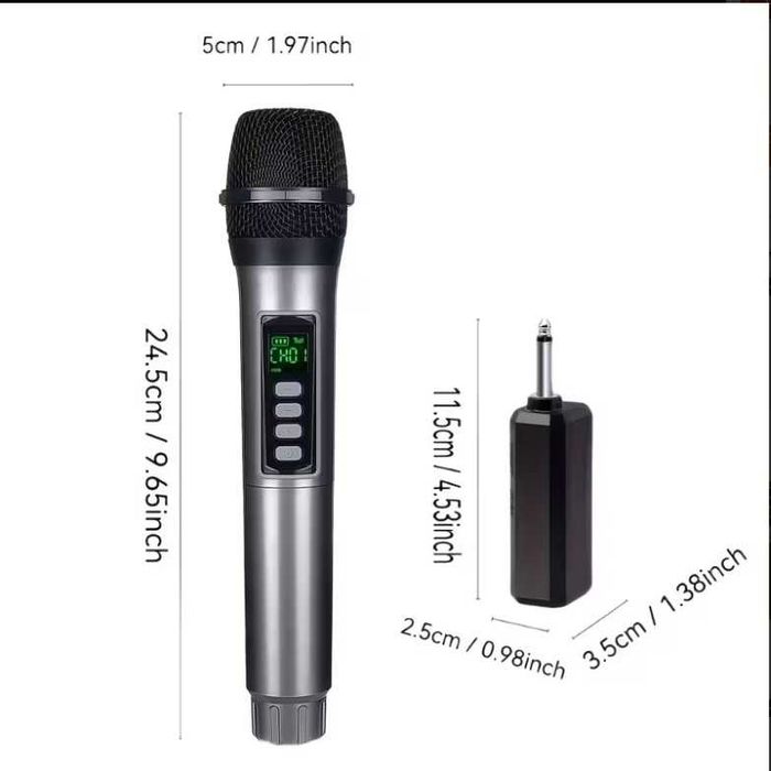 Безжичен микрофон с USB зареждане