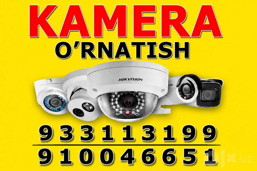 Kamera o‘rnatish 150 mingdan | Tashkent bo‘ylab