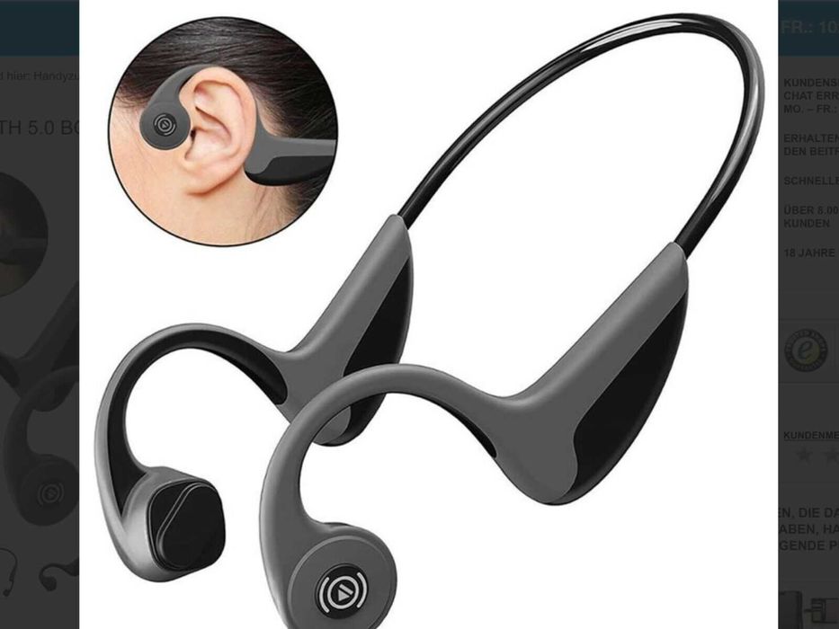 Căști Conducție Osoasă Bluetooth 5.0 Z8 - IPX4