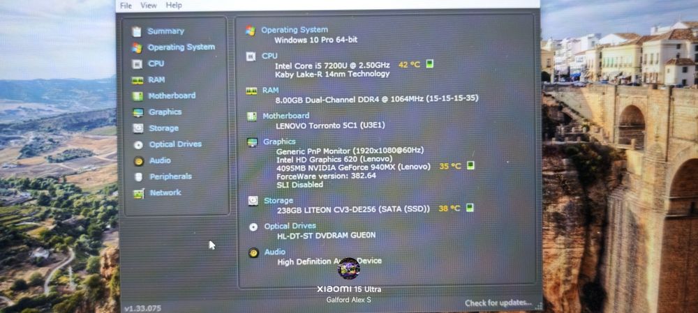 Laptop Lenovo idea pad 510 Multimedia Gaming