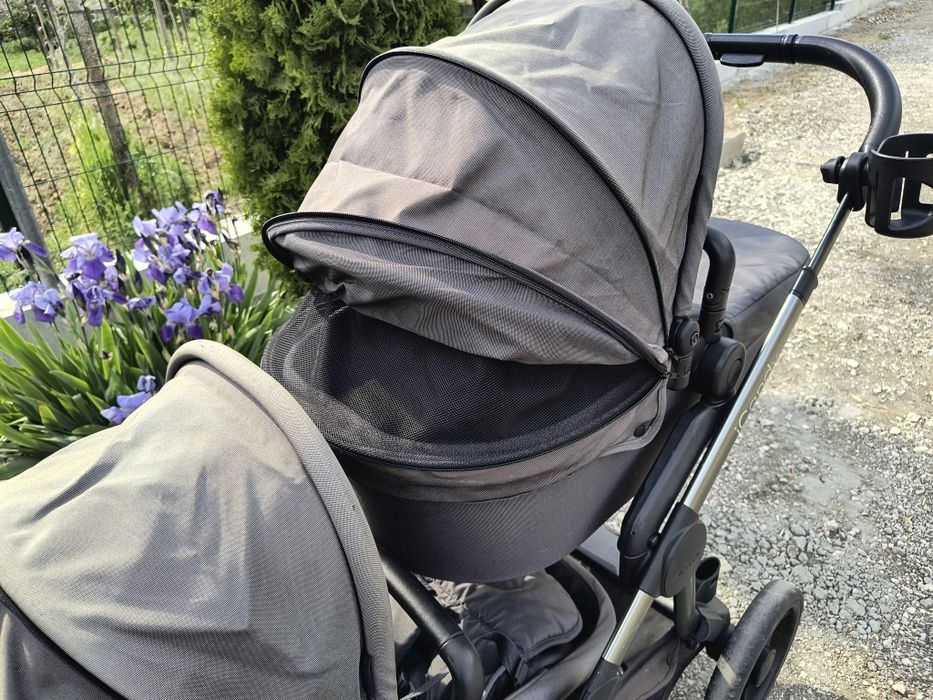 Icandy orange бебешка количка за близнаци или породени