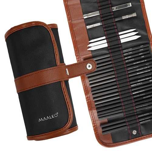 Комплект графитни моливи за рисуване / Faber castell моливи за графика