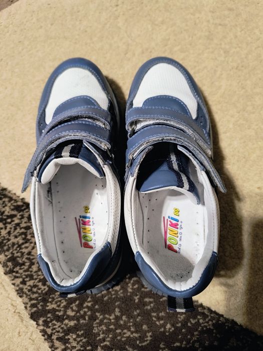 Маратонки за момче естествена кожа