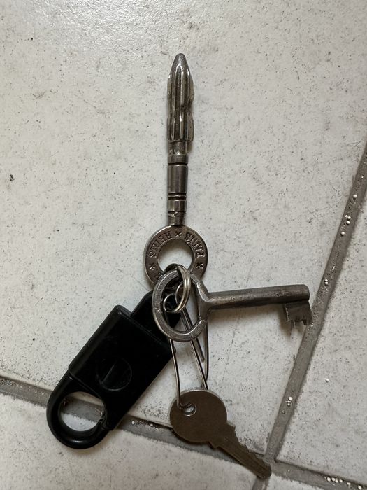 Антикварна метална каса BAUCHE - Франция