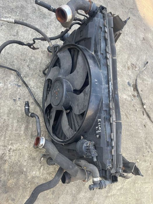 Set radiator cu electroventilator Mercedes-Benz E-Class W212