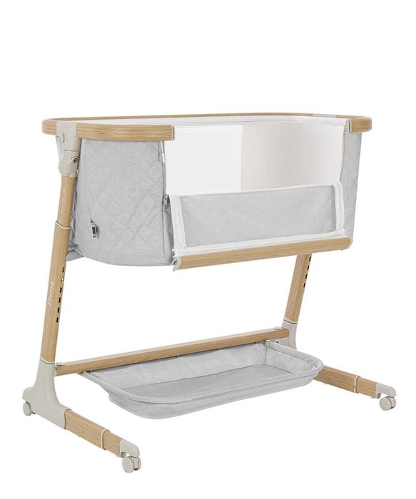 Бебешка кошара-електрическо легло-люлка 2 в 1 CARRELLO PRIMA grey