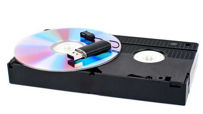 Видеокассеты на флешку