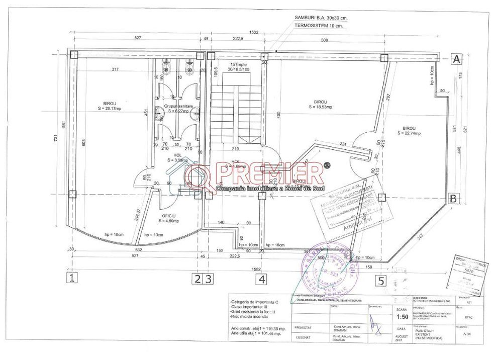 BRANCOVEANU - Budimex - 2 Cladiri 1000 mp
