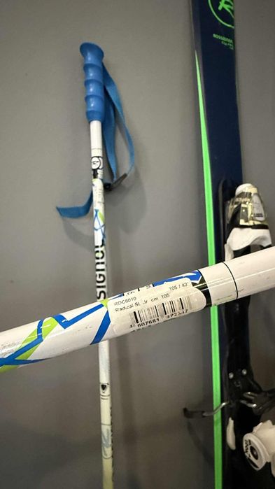 Rossignol комплект ски + щеки + обувки