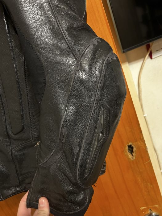 Geaca moto piele alpinestars