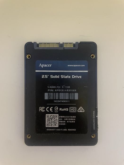 SSD Apacer AS350X 512GB