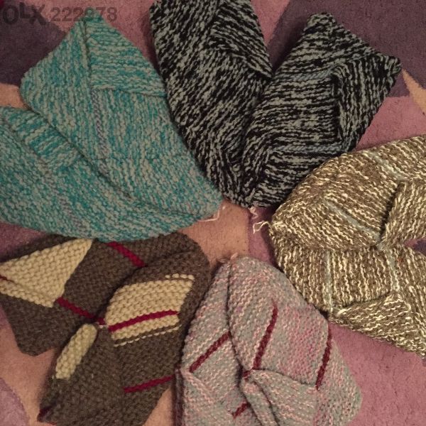 Ръчно плетени вълнени търлъци