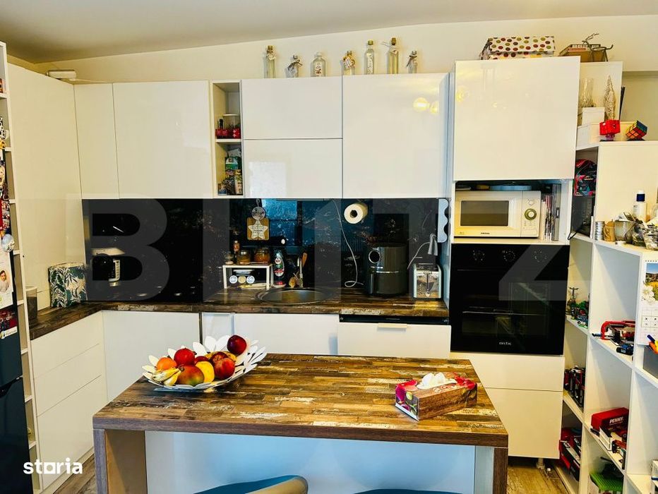 Apartament cu 2 camere, 56mp, balcon 6mp, parcare inclusa, la cheie, i