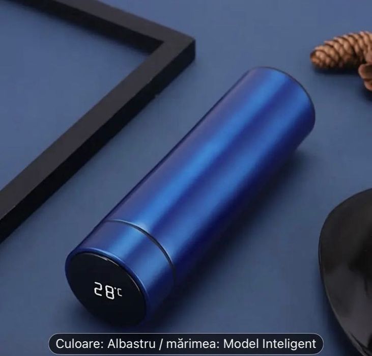 Termos inteligent cu afişaj LCD