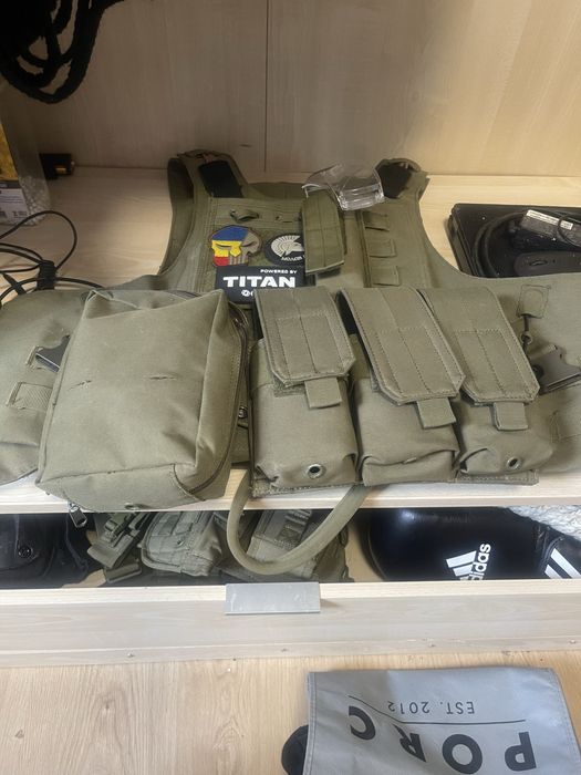 De vânzare-Vesta Airsoft Full Echipată Green