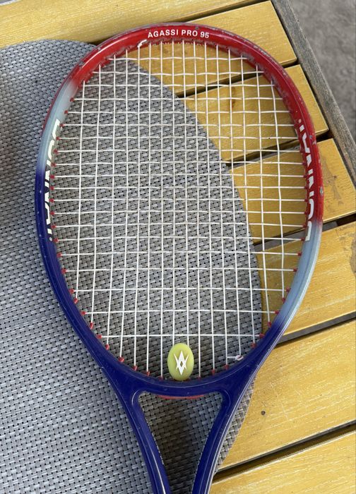 Set 2 Rachete tenis Agassi Pro 95 Belgium