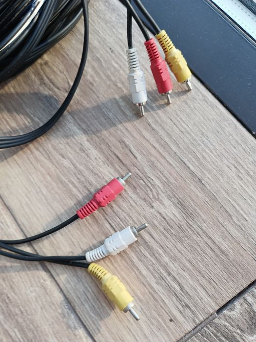 Аудио-видео кабель 3RCA (Тюльпаны) длинный, 18м