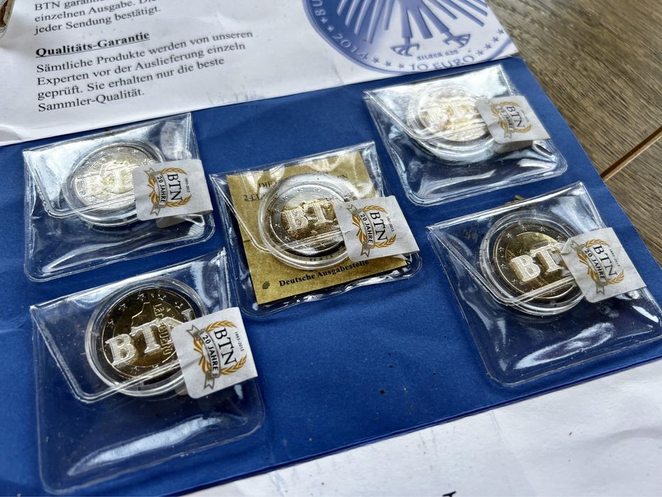 Монети 2 euro колекционерски