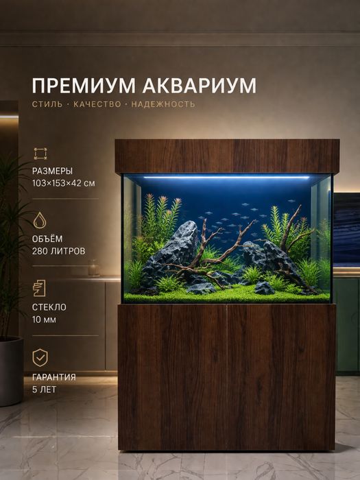 Premium akvarium qul mehnati!