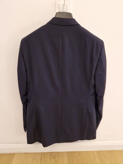 Costum de Ocazie, albastru-negru, brand Sarto, marimea 50/L, ca Nou