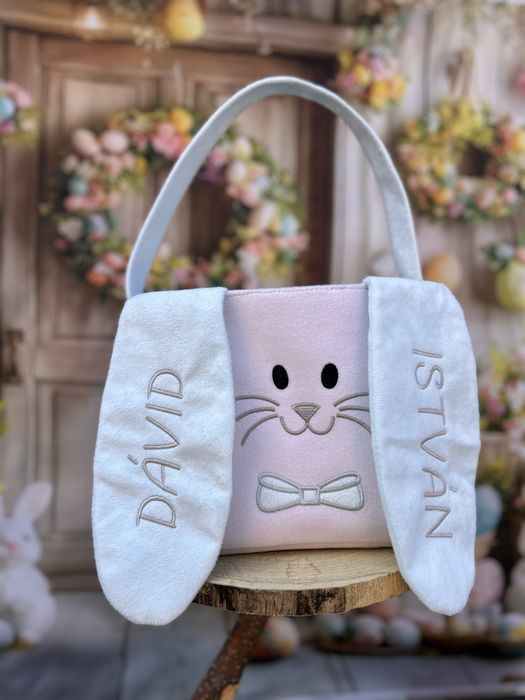 Coșuleț textil personalizat