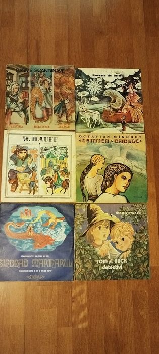 Discuri /Viniluri vechi românești cu povesti și basme