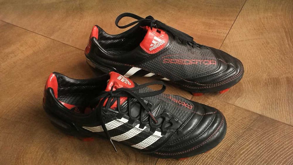ADIDAS PREDATOR размер EUR40 2/3 / UK7 бутонки естествена кожа 32-11-S