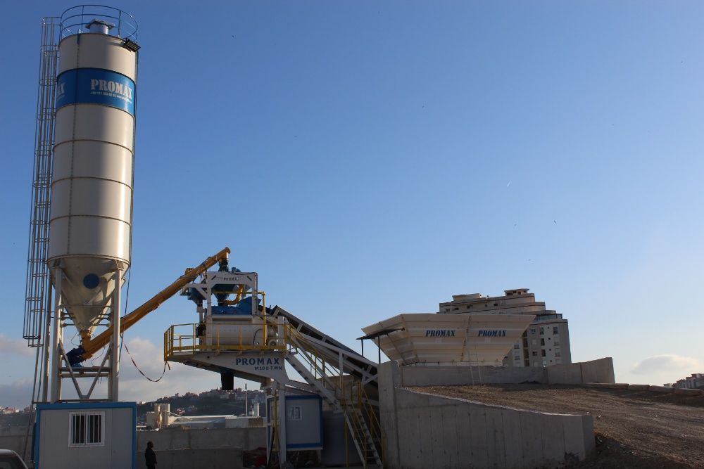 Бетонный завод PROMAX M-100 TWN. Производство Турция