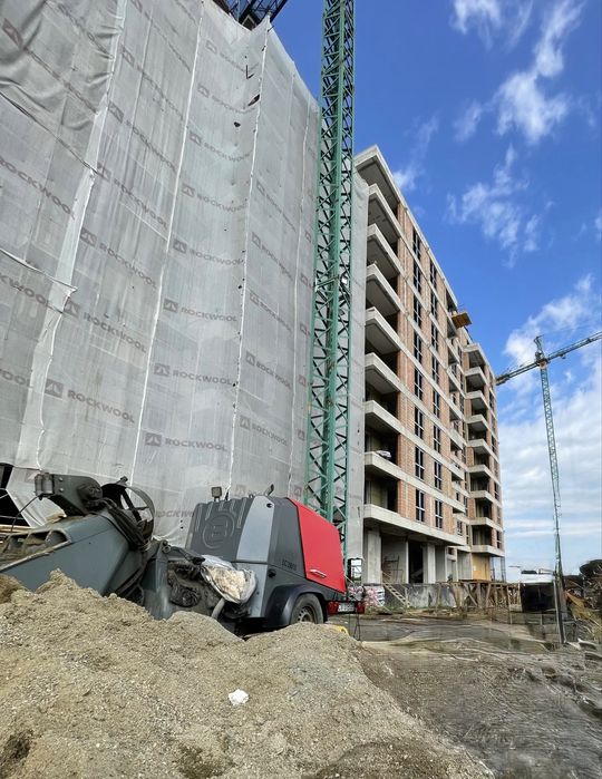Sape mecanizate  / Beton elicopterizat / Tencuiala mecanizata